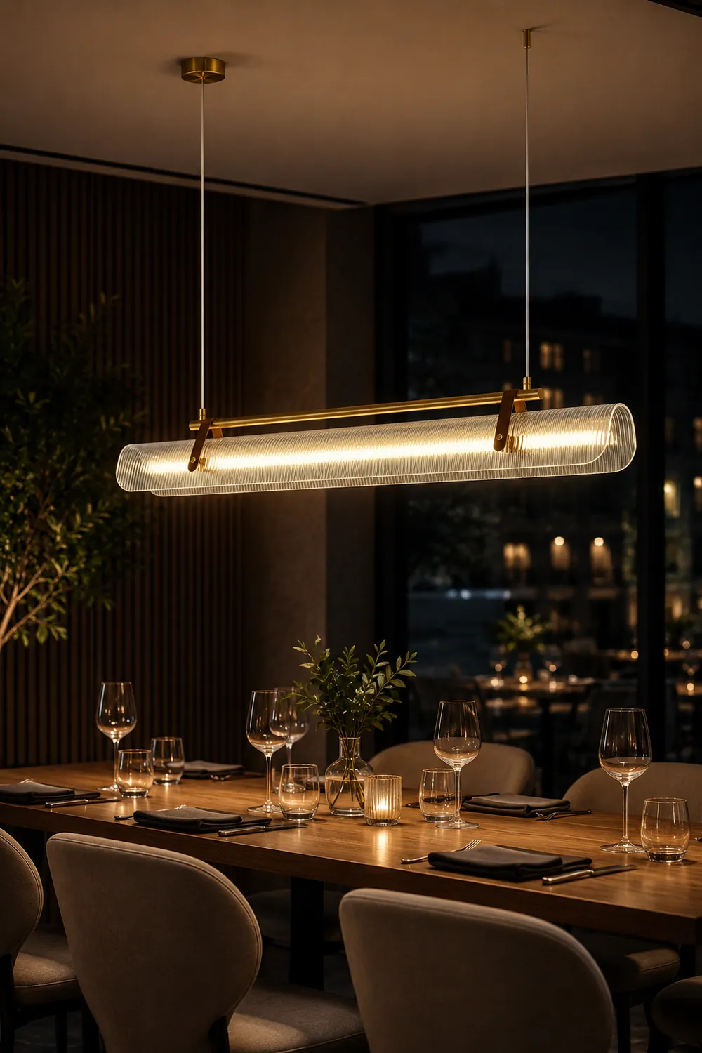 Nami Linear Chandelier - Lumpaz