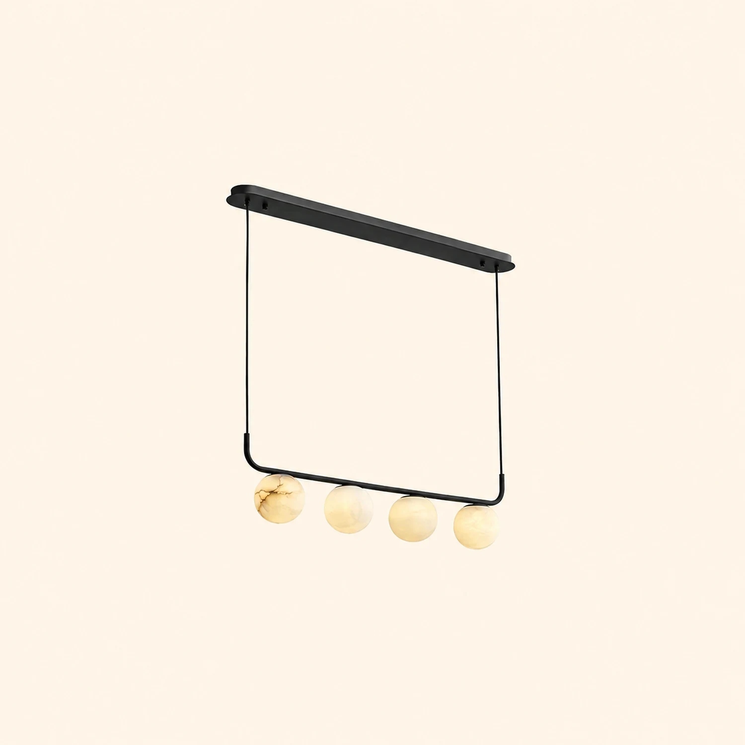 Tribeca Rohr 5 Alabaster Pendant Lamp - Lumpaz