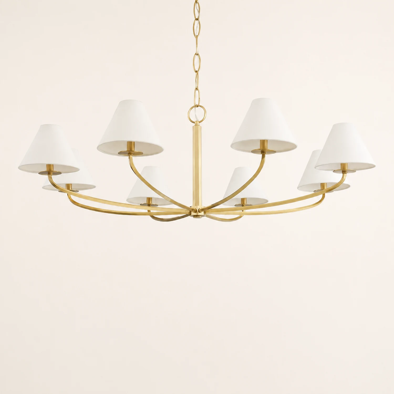 Modern Black Fabric Stacey Chandelier - Lumpaz
