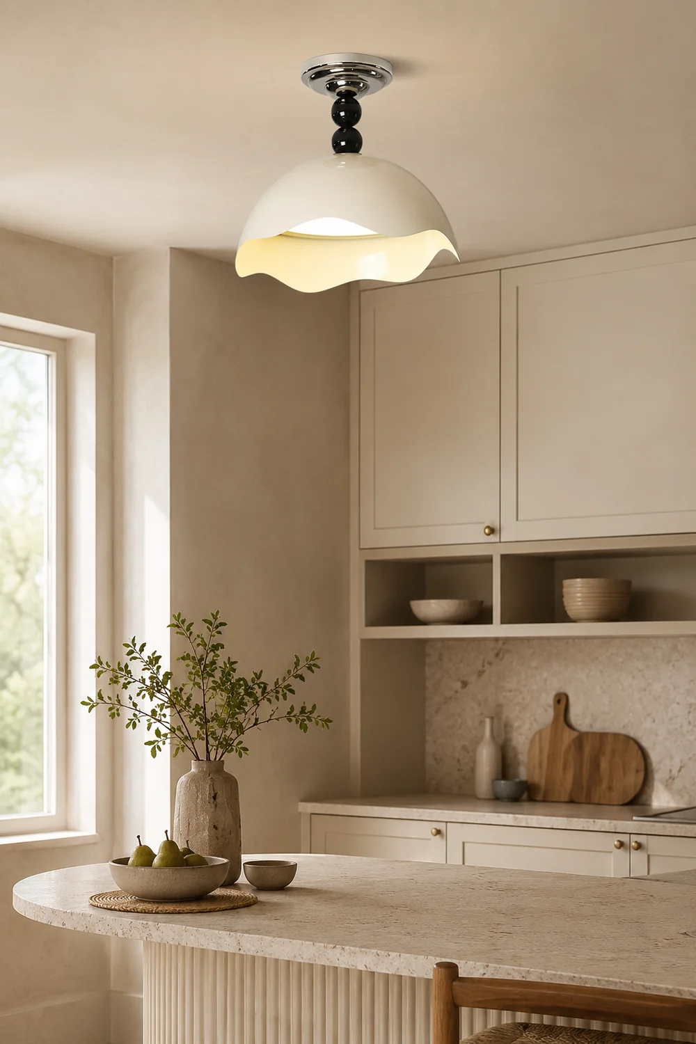 Wave Crest Ceiling Lamp - Lumpaz