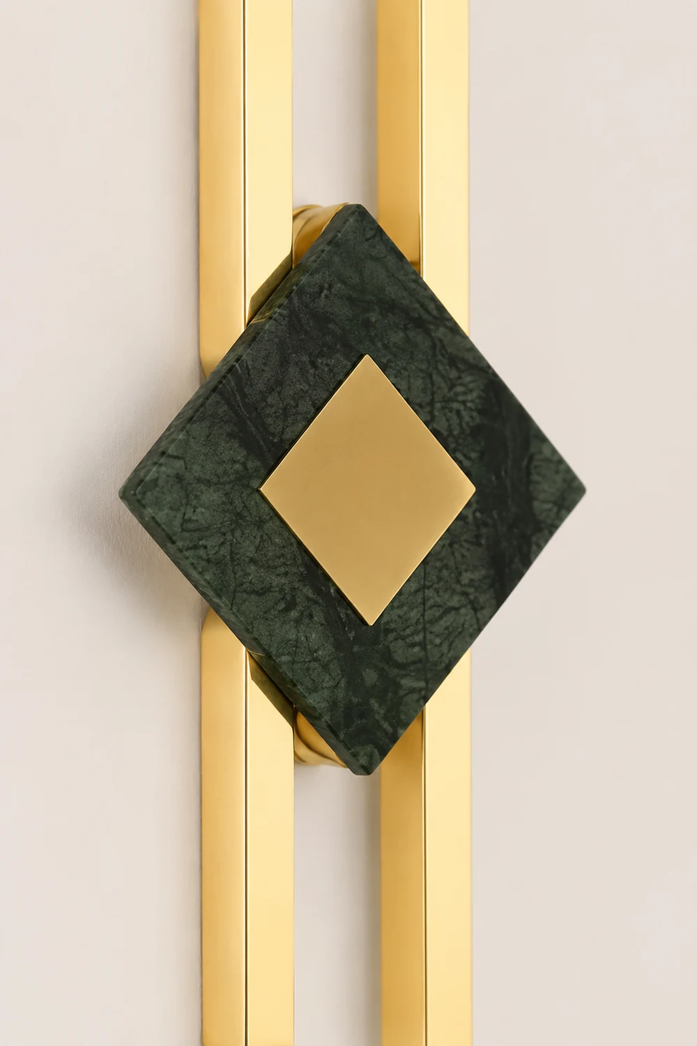 Green Marble Square LED Wall Light - Lumpaz