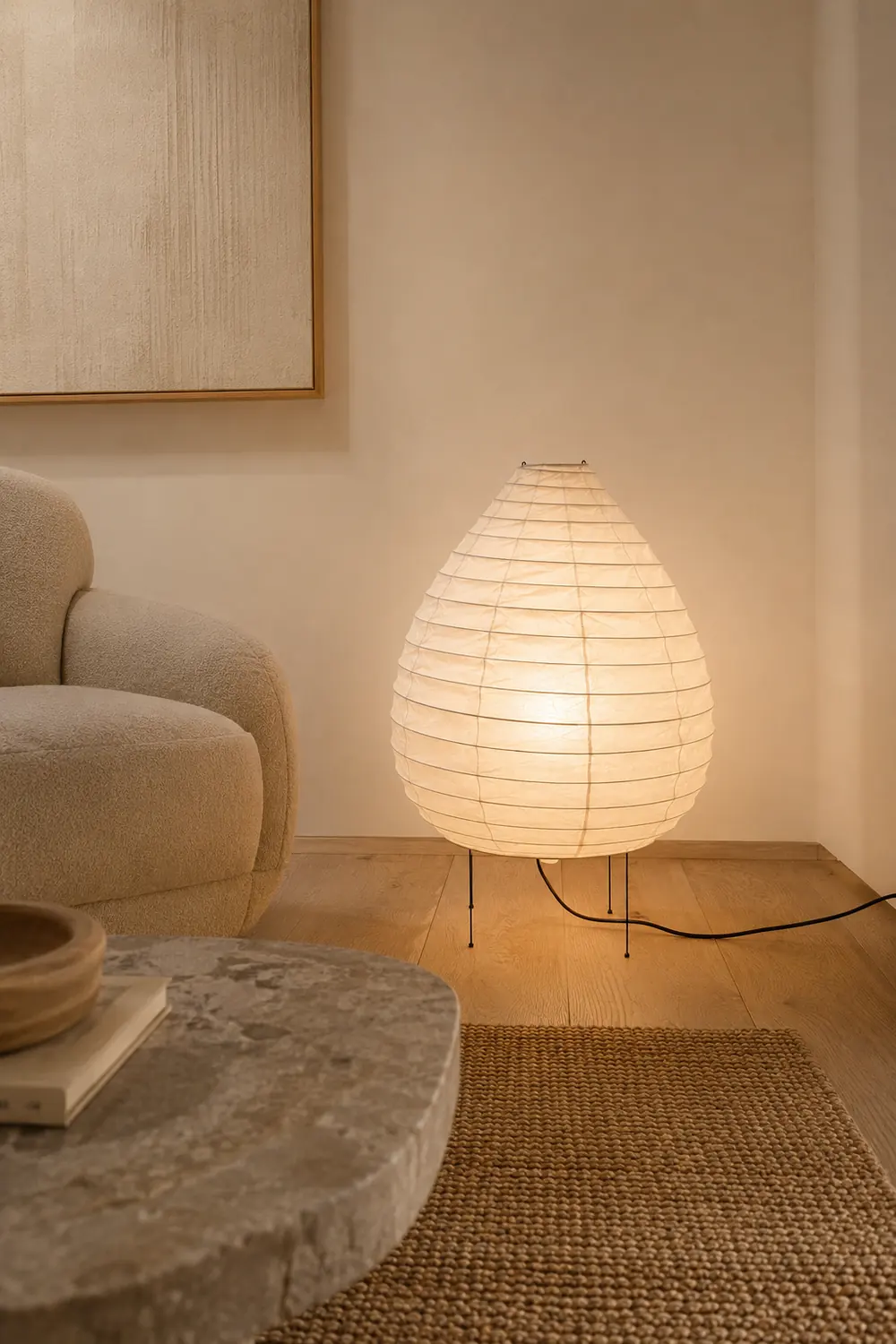 Akari 23N Floor Lamp - Lumpaz