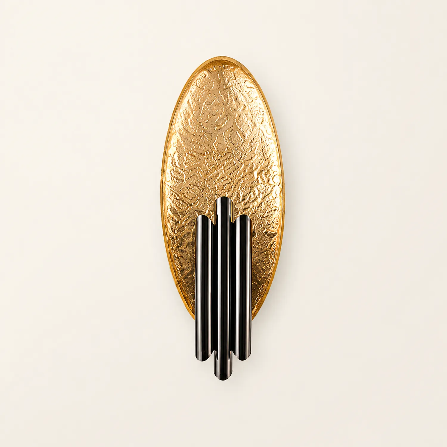 Electroplated Iron Oval Wall Light - Lumpaz