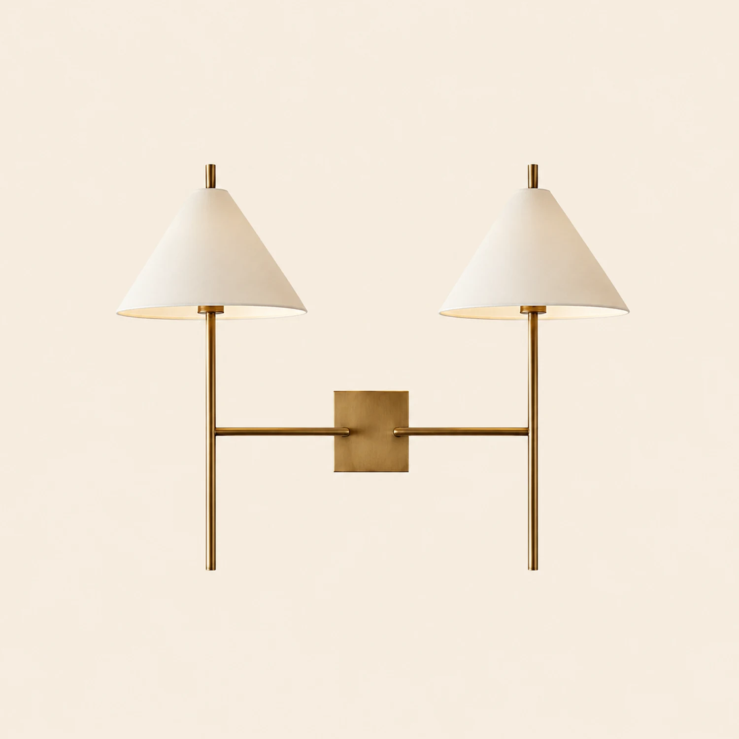 Ellis Brass Wall Light - Lumpaz