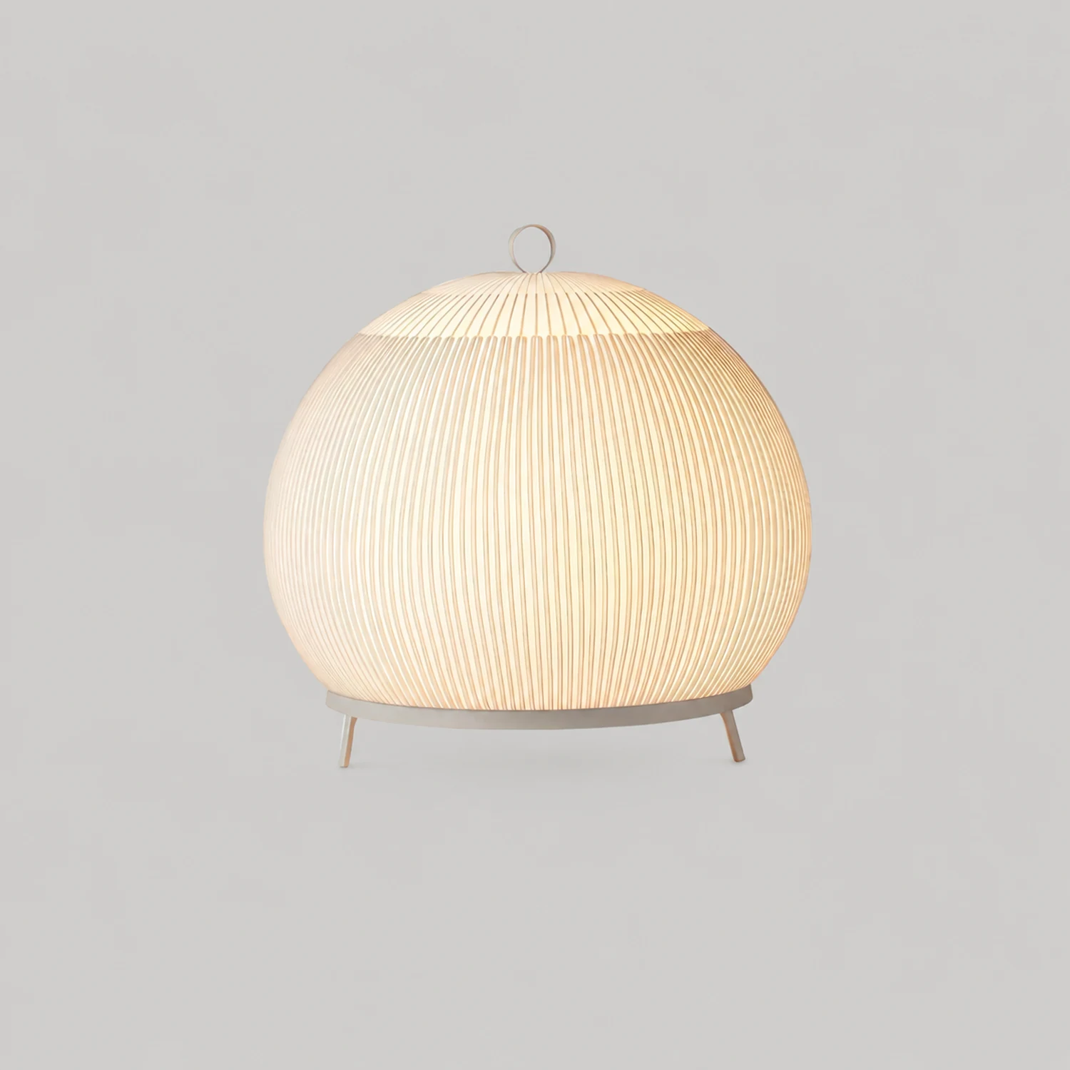 Textured Dome  Lantern Knit Table Lamp - Lumpaz