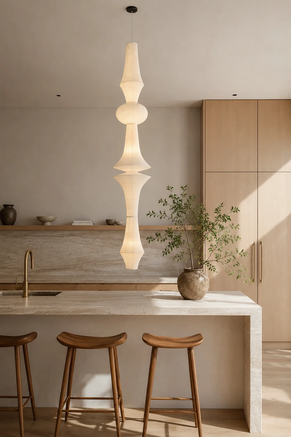 Akari E Ceiling Light - Lumpaz