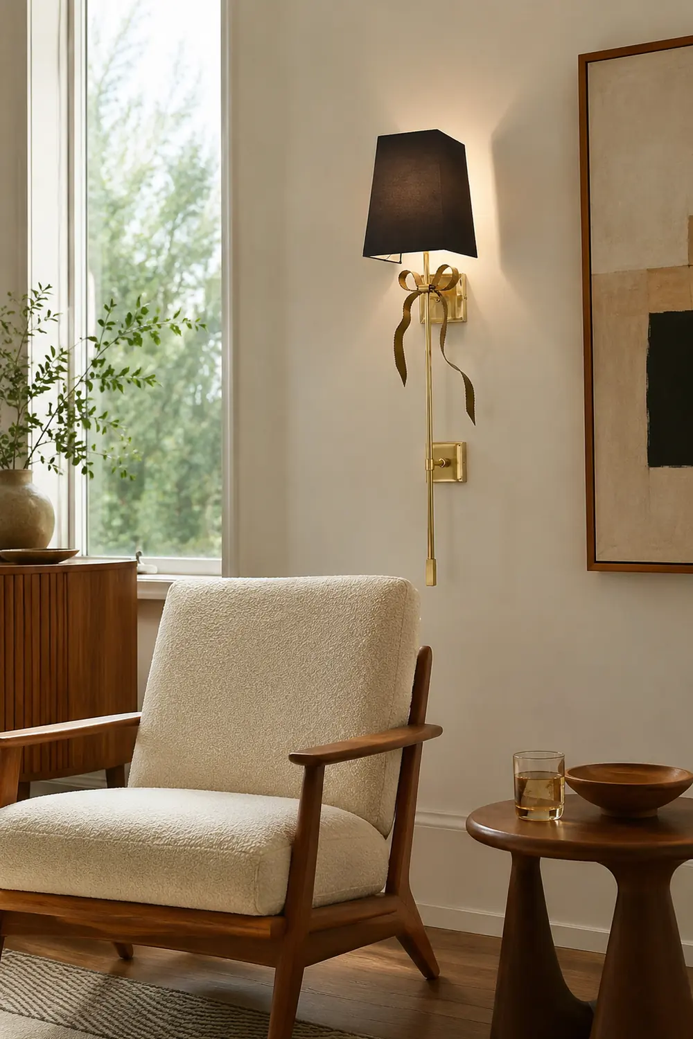 Ellery Bow Tail Sconce - Lumpaz