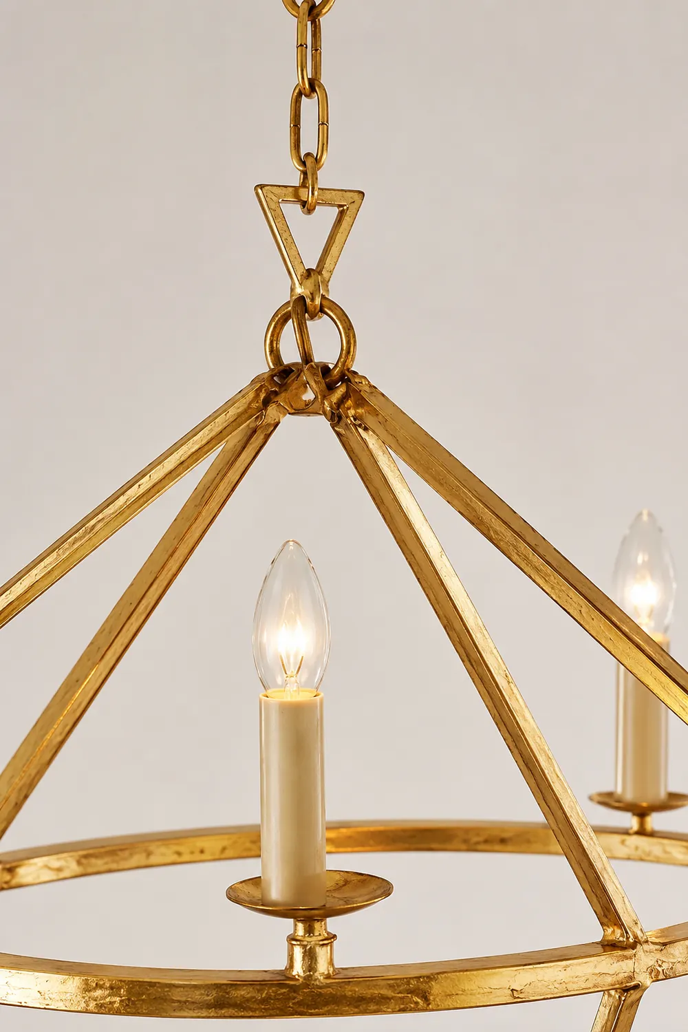 Brass Tiered Chandelier - Lumpaz