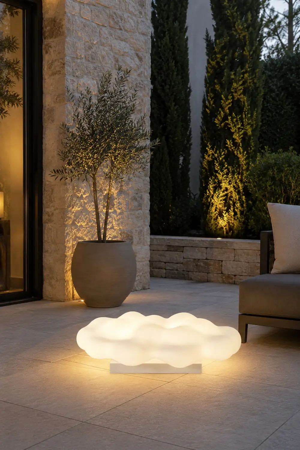 Cloud Outdoor Floor Light - Lumpaz