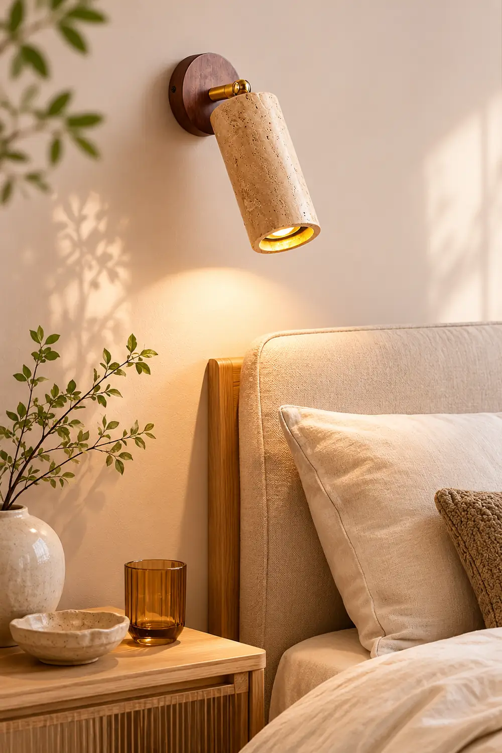 Mireille Modern Rustic Pivot Wall Lamp - Lumpaz