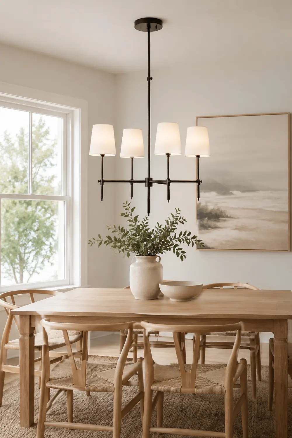 Modern Drum Shade Bryant Chandelier - Lumpaz
