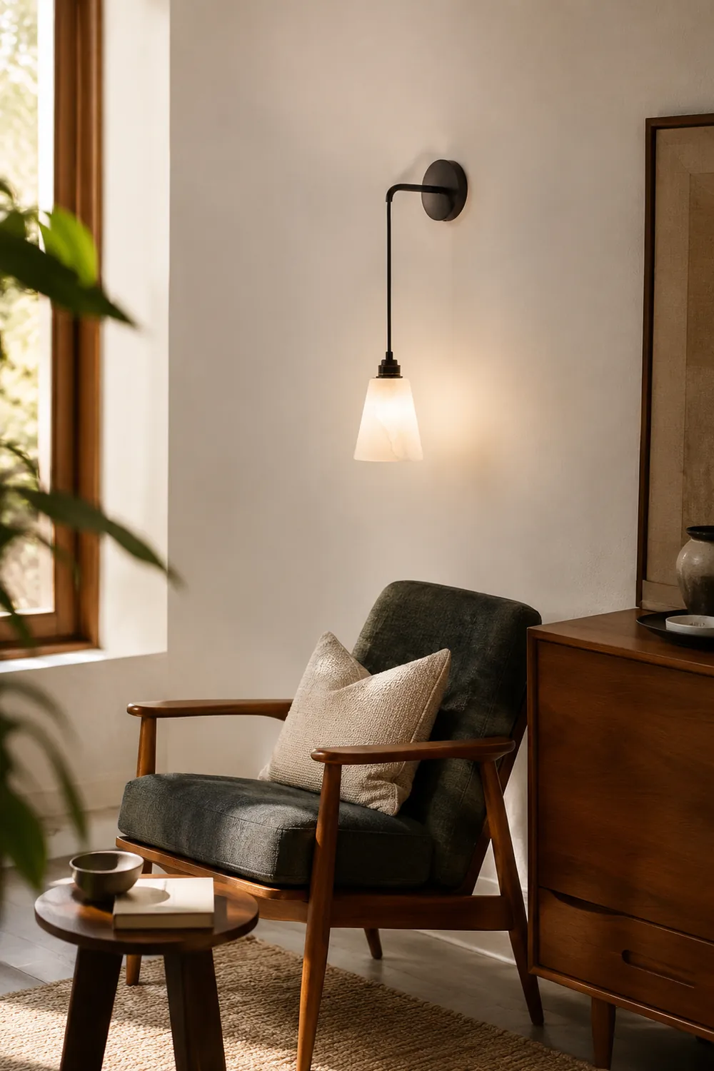 Droplet Alabaster Wall Lamp - Lumpaz