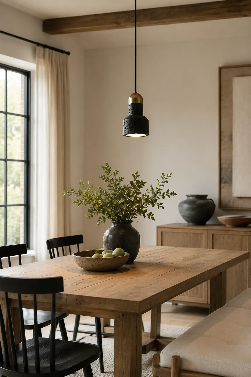 Volcanic Rock Textured Pendant Lamp - Lumpaz