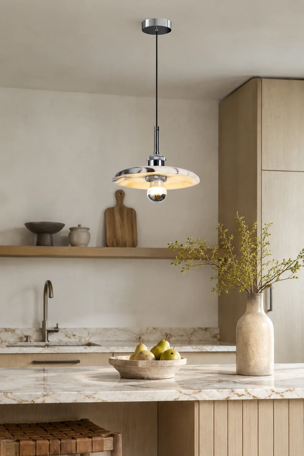 Marble Stripe Pendant Light - Lumpaz
