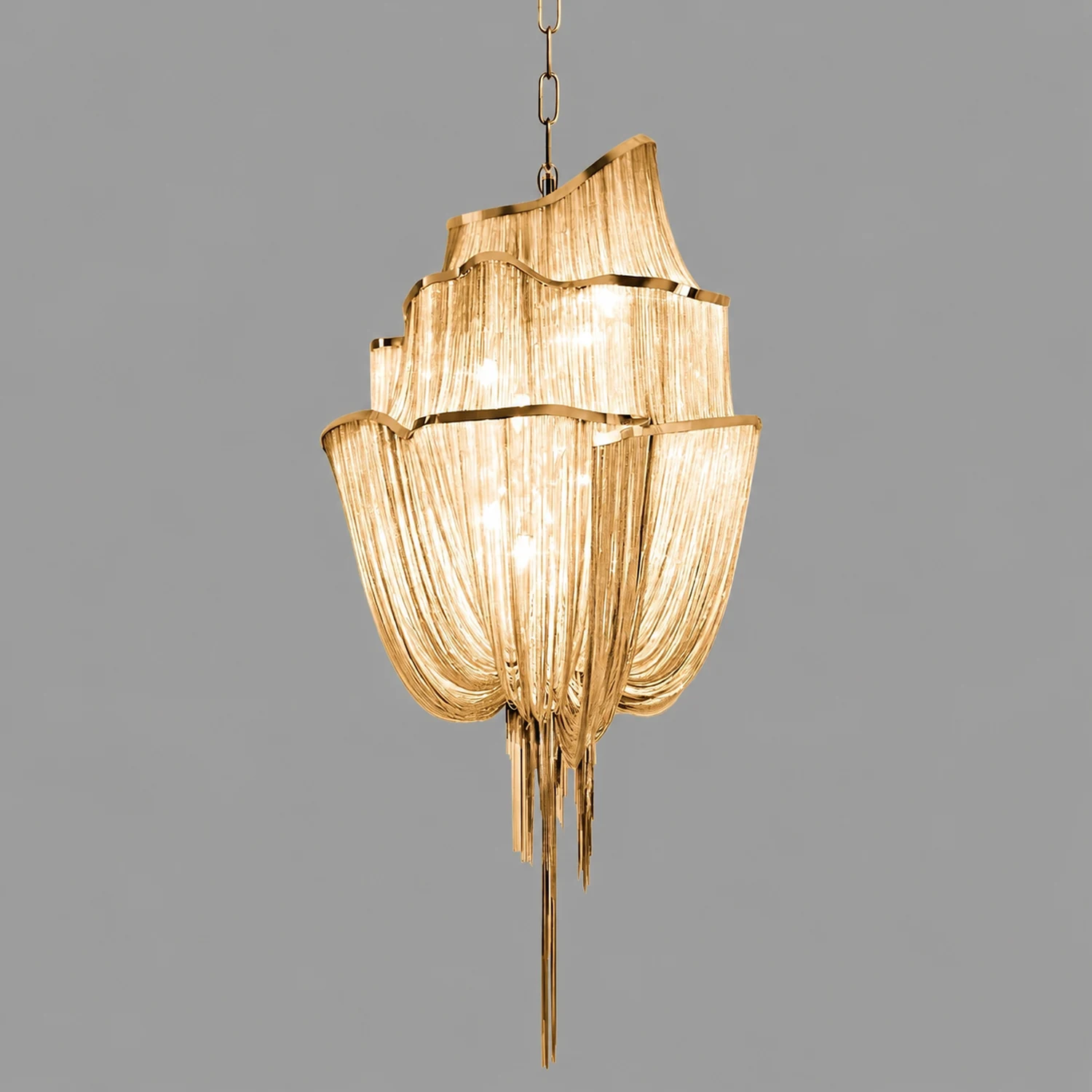 Chains Shimmering Chandelier - Lumpaz