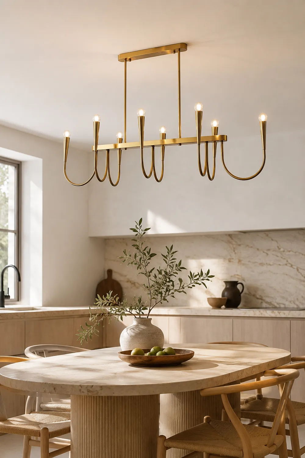 Symphony rectangular chandelier - Lumpaz
