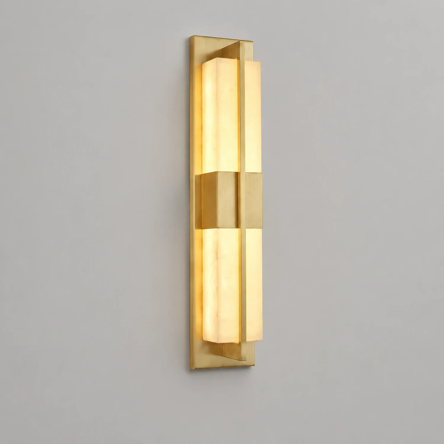 Polished Brass Lumina Outdoor Wall Lamp - Lumpaz