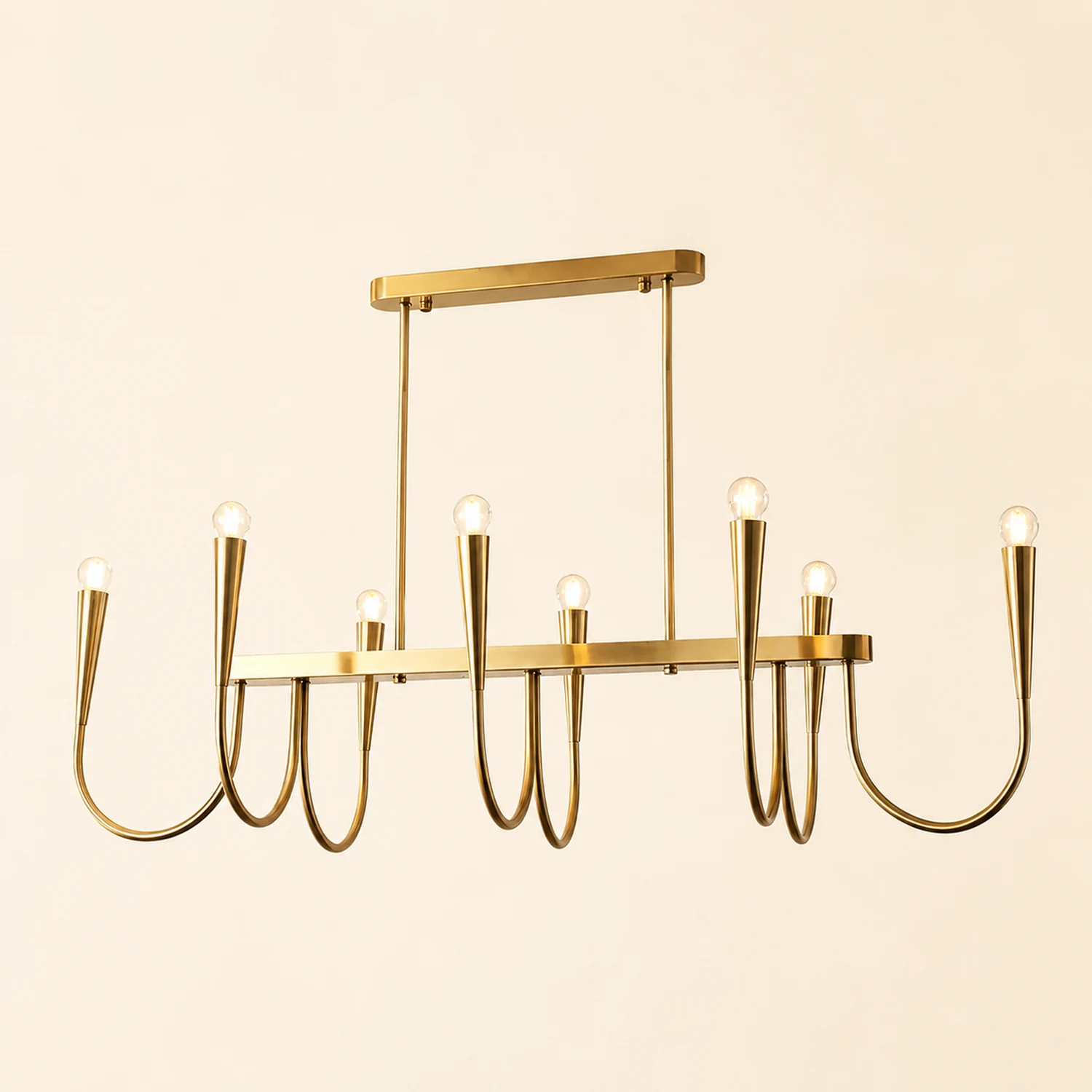 Symphony rectangular chandelier - Lumpaz