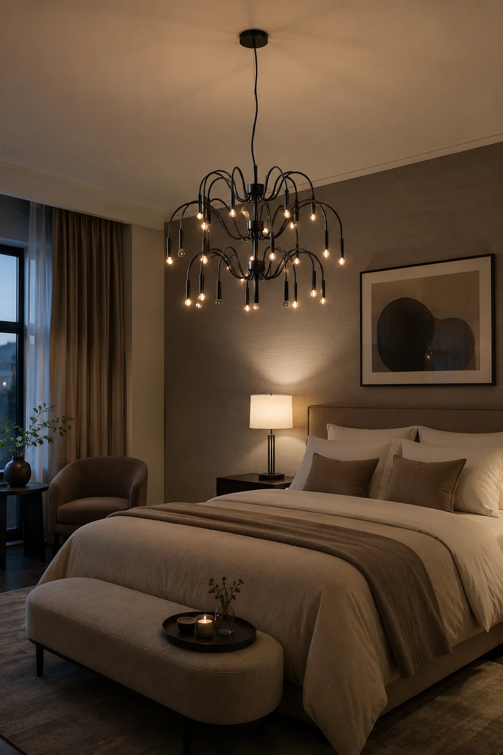 Globen Lighting Industrial Chandelier - Lumpaz