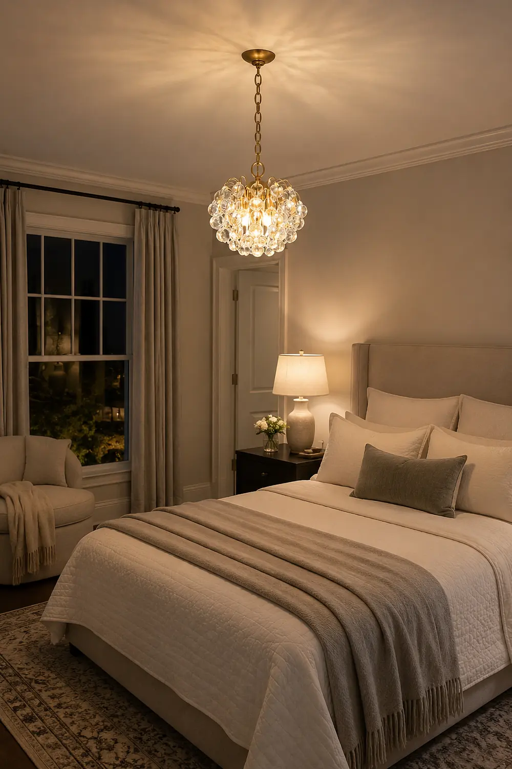 Bellvale Small Glass Chandelier - Lumpaz