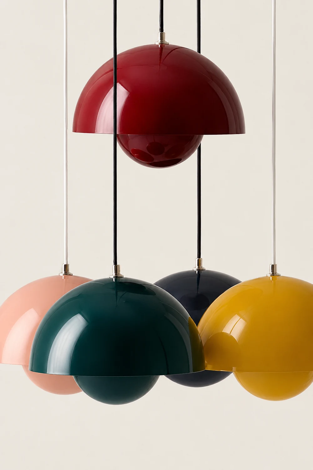 Flowerpot Colorful Pendant Lamp - Lumpaz