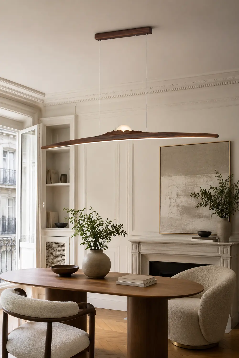 Walnut Long Island Pendant Lamp - Lumpaz