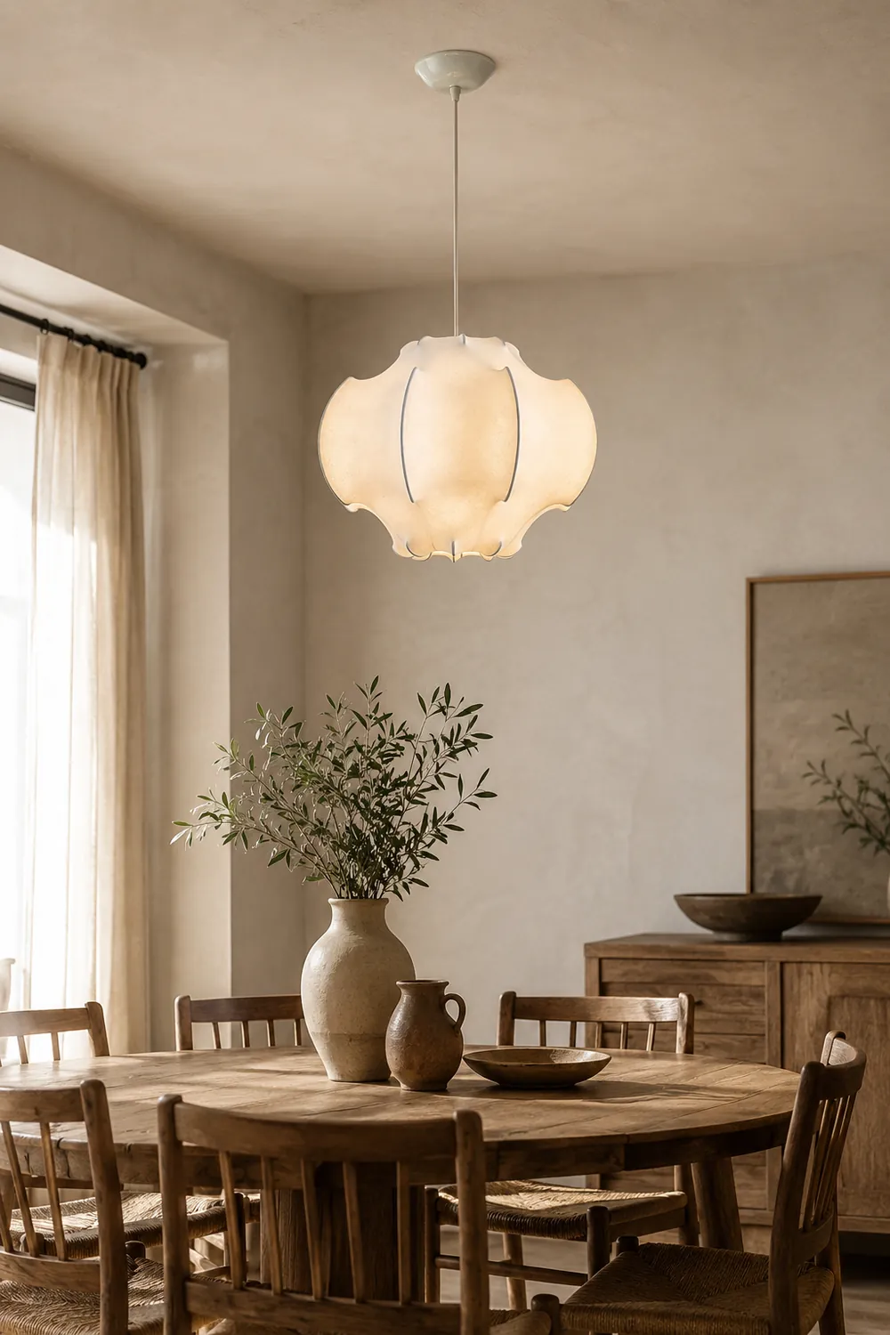 Modern Simple Creative Silk Chandelier - Lumpaz