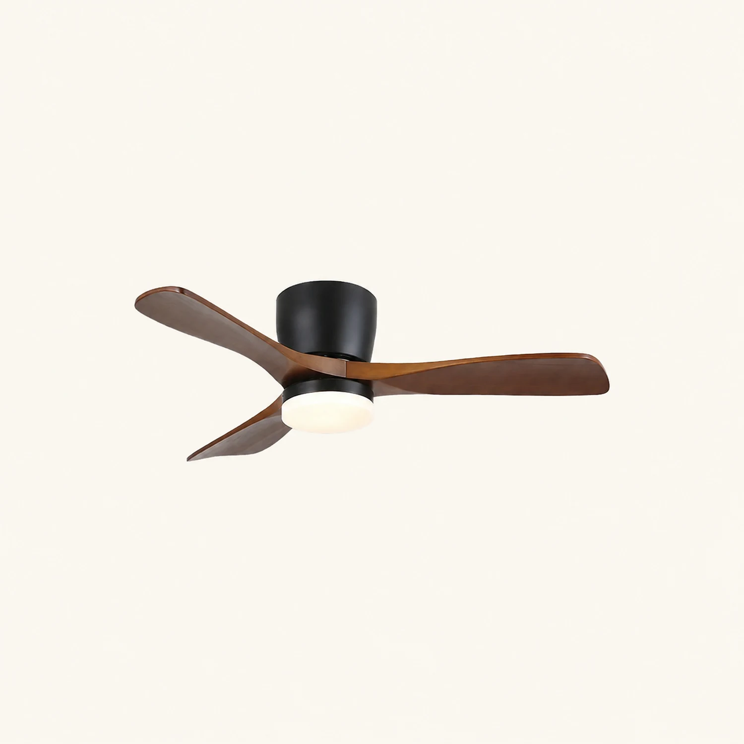 Recessed Fishtail Ceiling Fan Light - Lumpaz