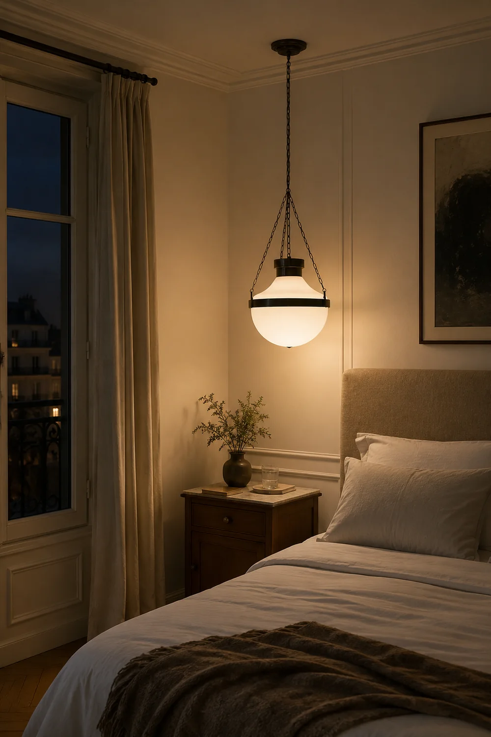 Modern Schoolhouse Lantern Pendant Lamp - Lumpaz