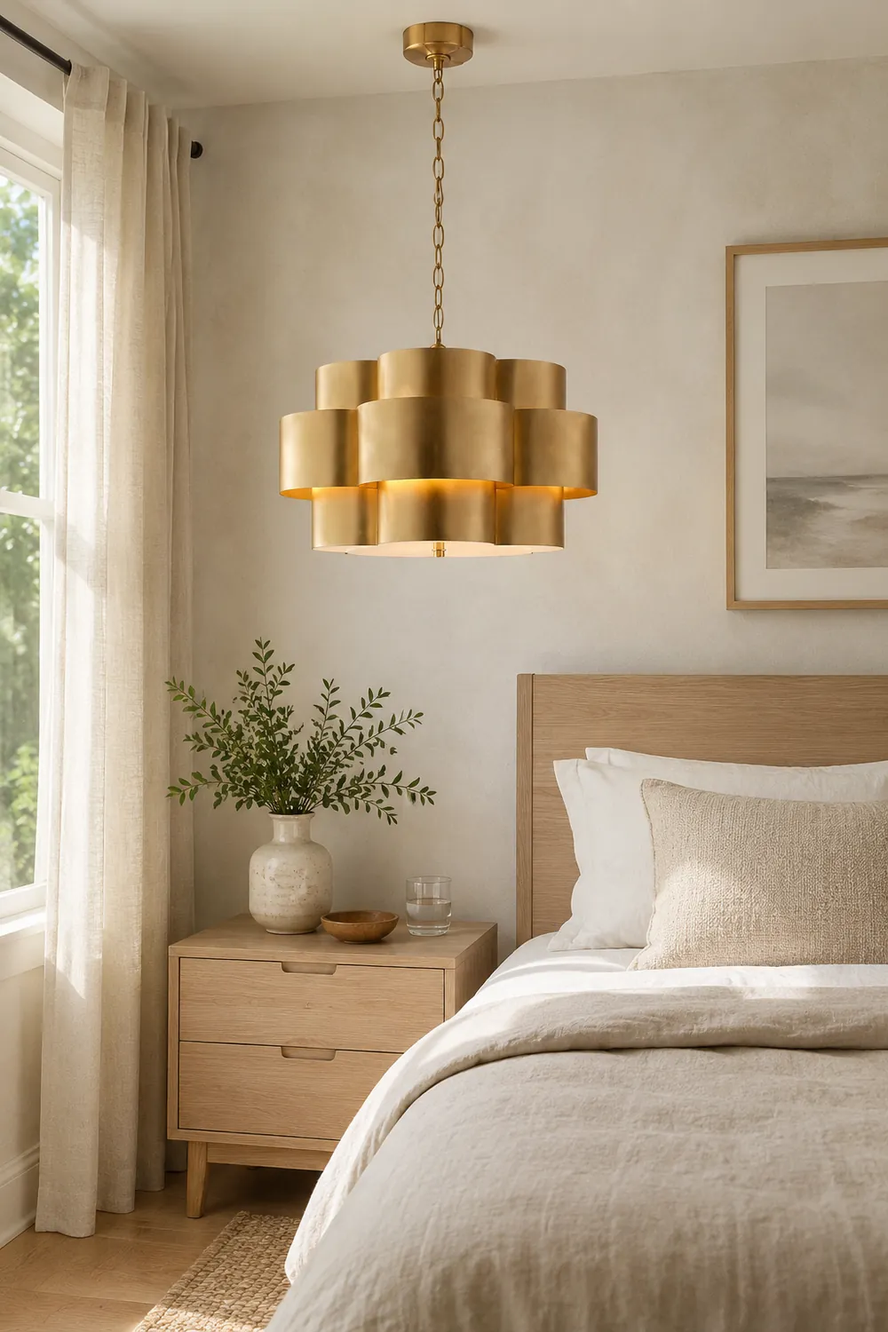 Arabelle Gold Pendant Lamp - Lumpaz