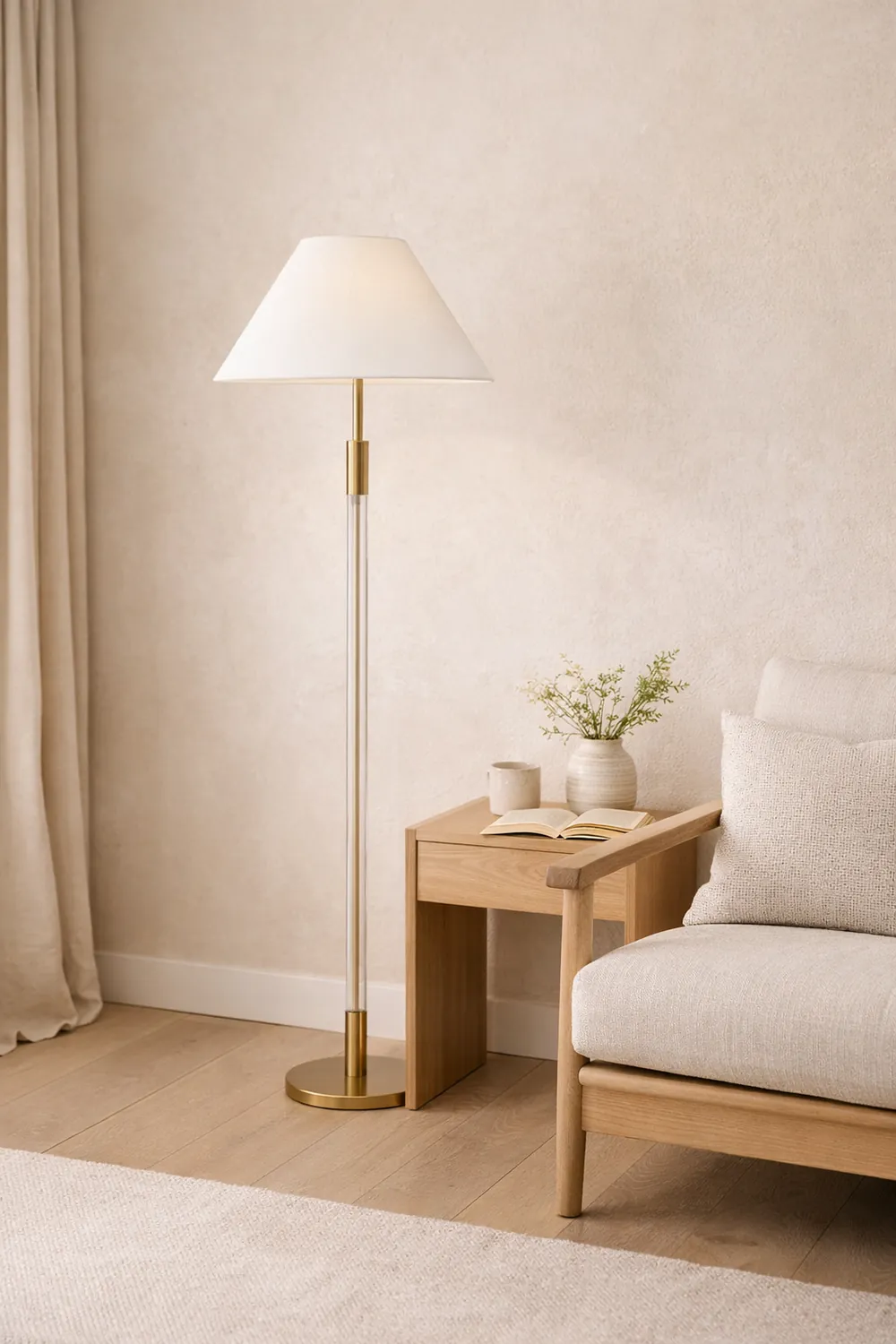 Ralph Acrylic Floor Lamp - Lumpaz