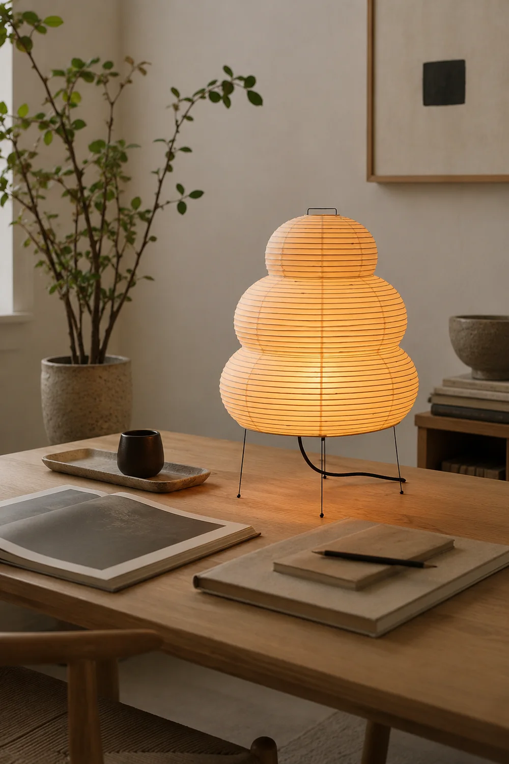 Akari 25N Table Lamp - Lumpaz