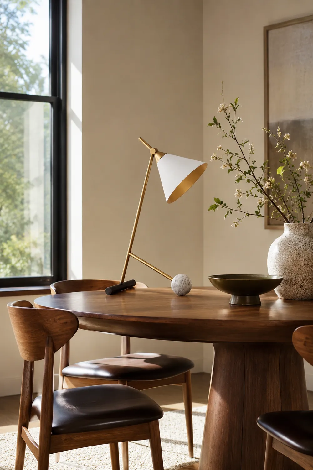 Cleo Brass Table Lamp - Lumpaz