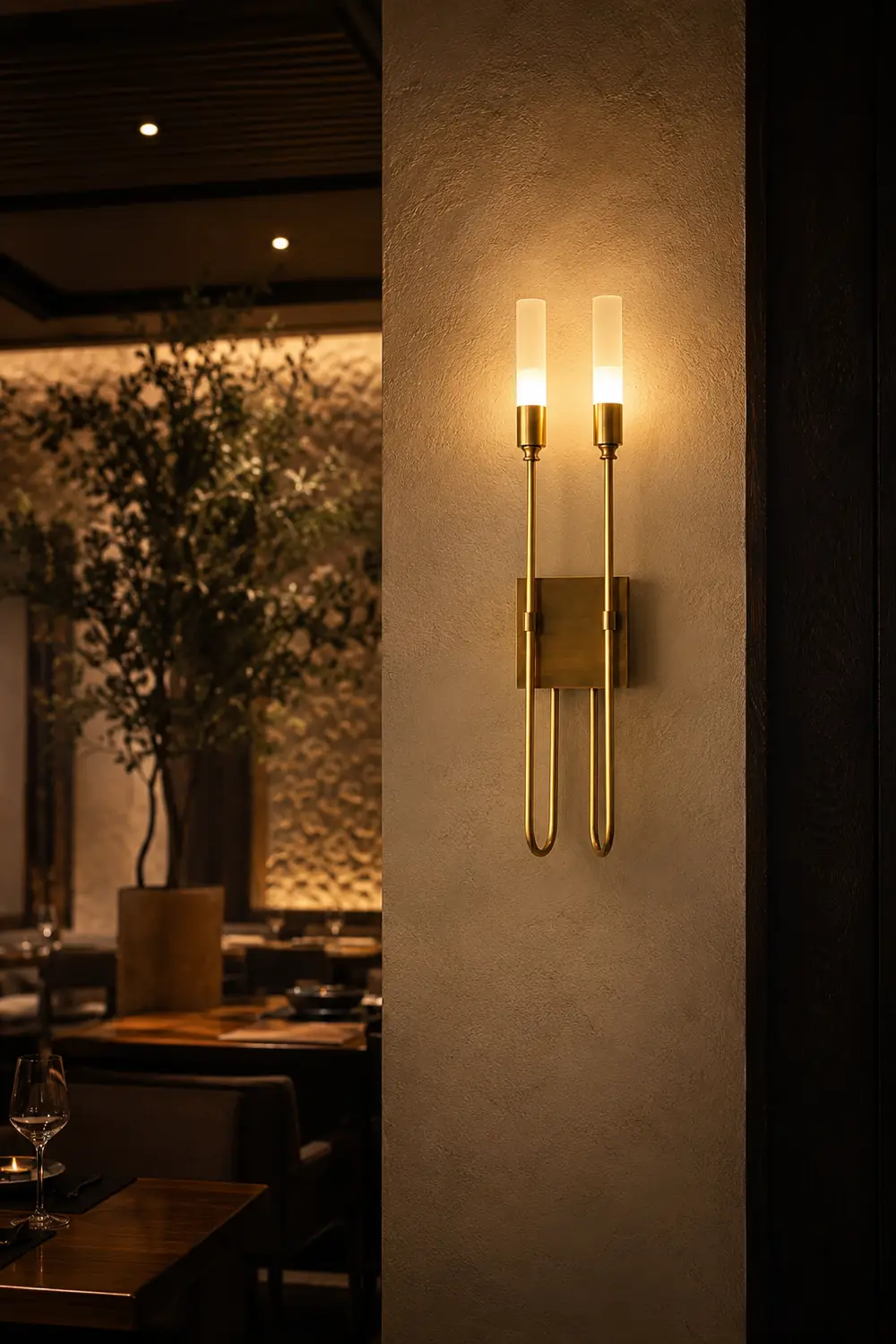 Double Arrow Wall Sconce - Lumpaz