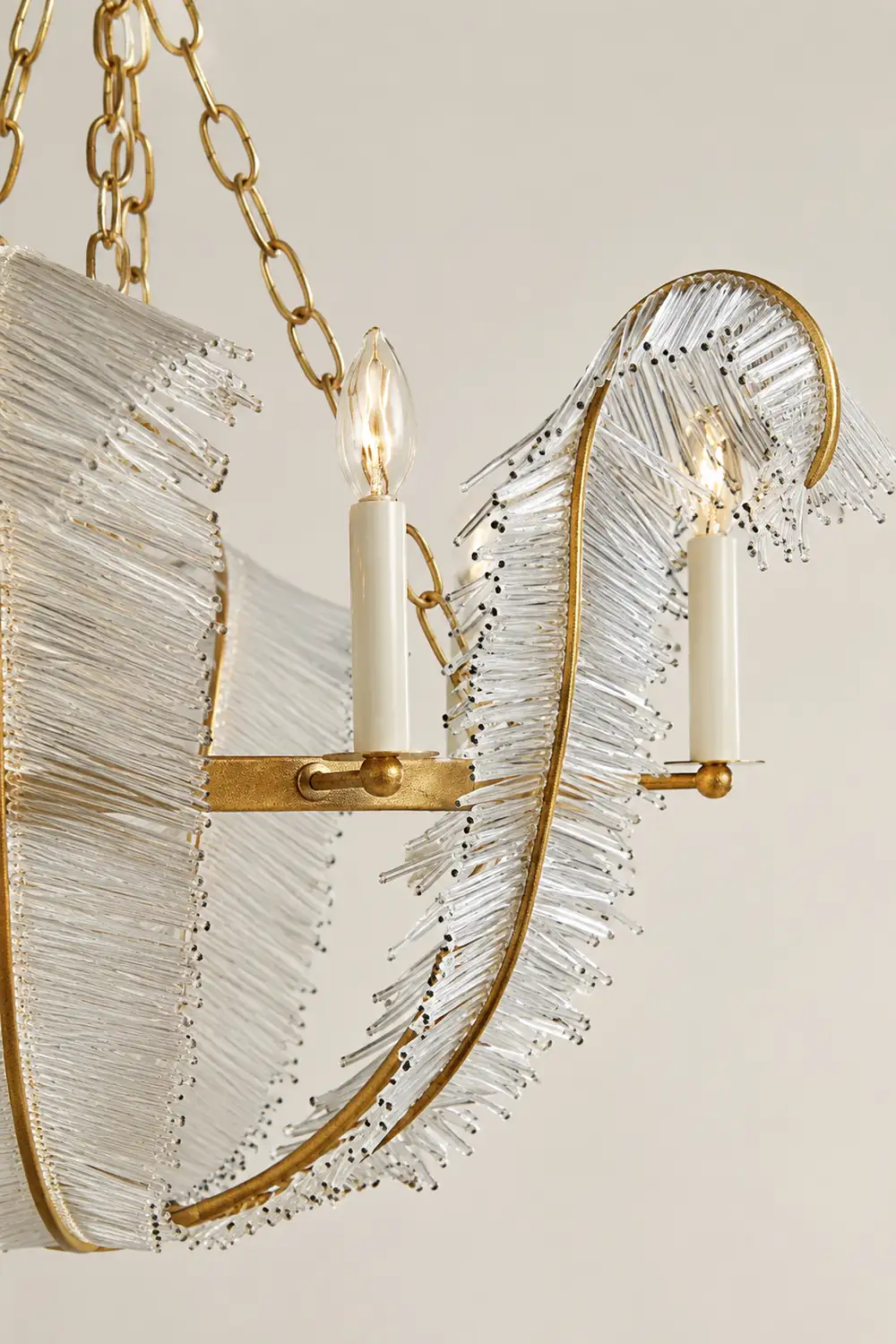 Calais Vintage Scroll Design Chandelier - Lumpaz