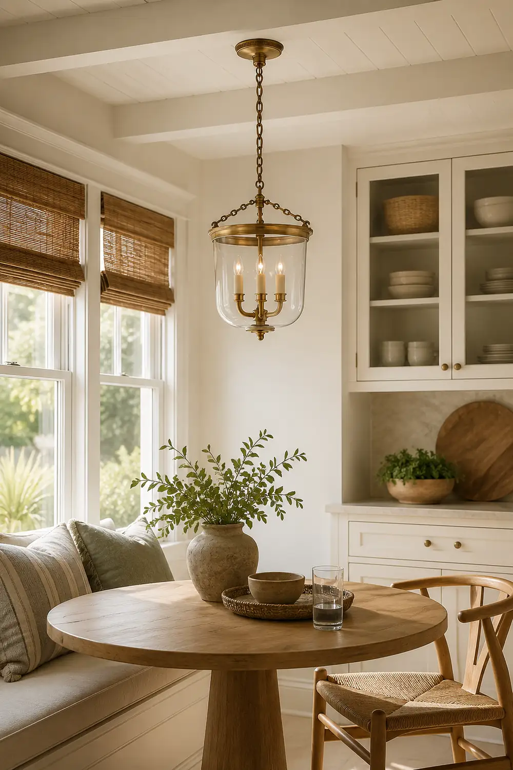 Thomas OBrien Merchant Brass Pendant Light - Lumpaz