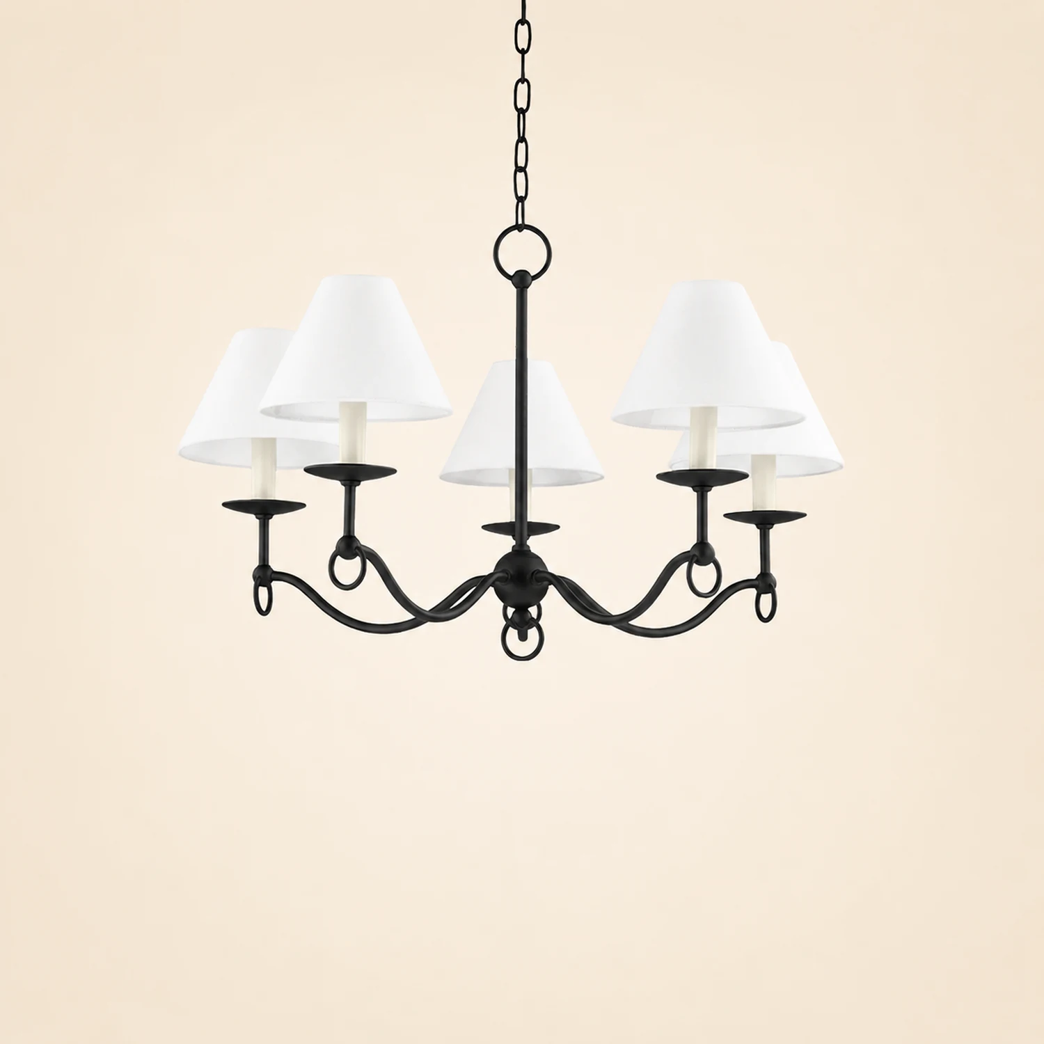 Troy Lighting Massi Five-Arm Chandelier - Lumpaz