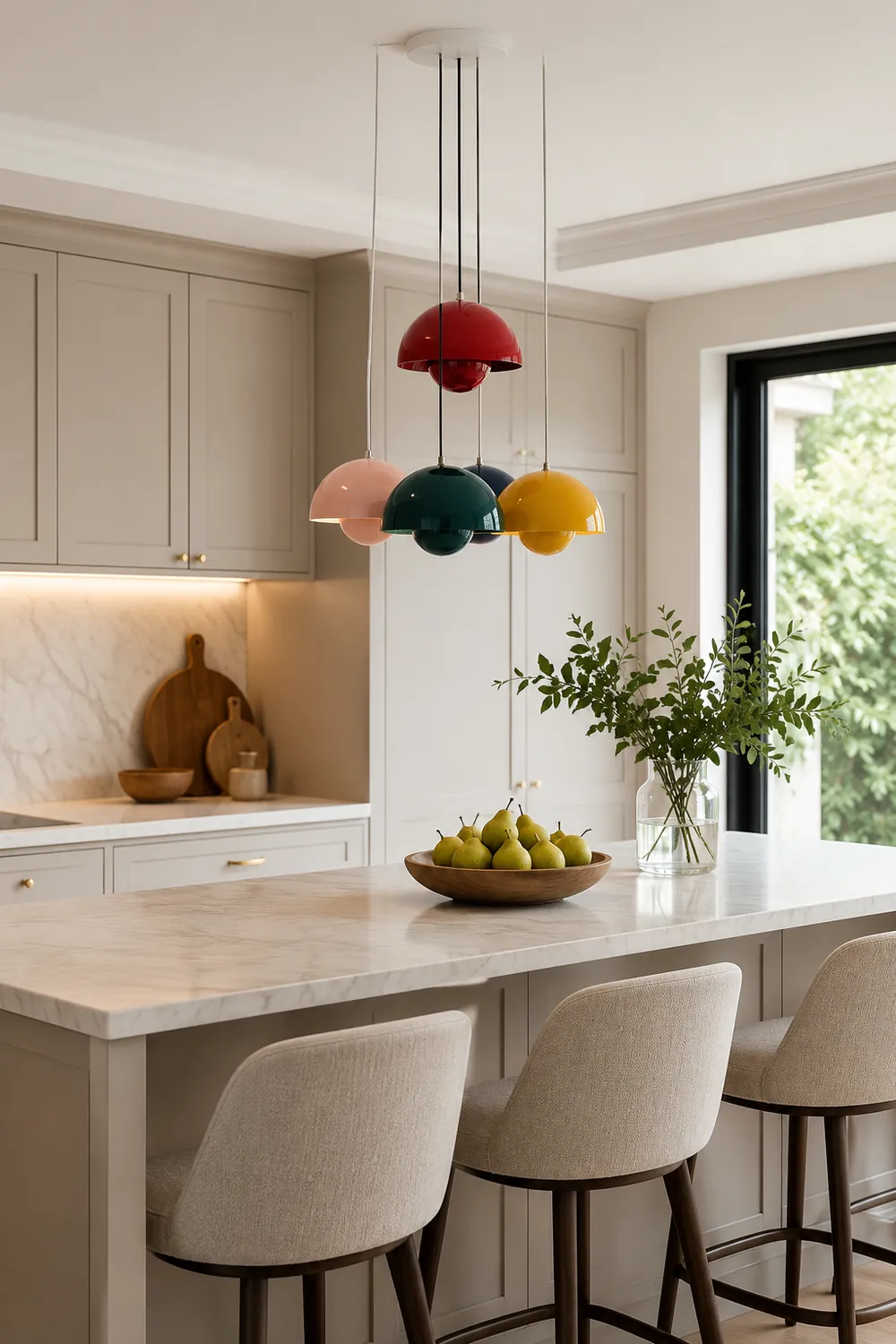 Flowerpot Colorful Pendant Lamp - Lumpaz