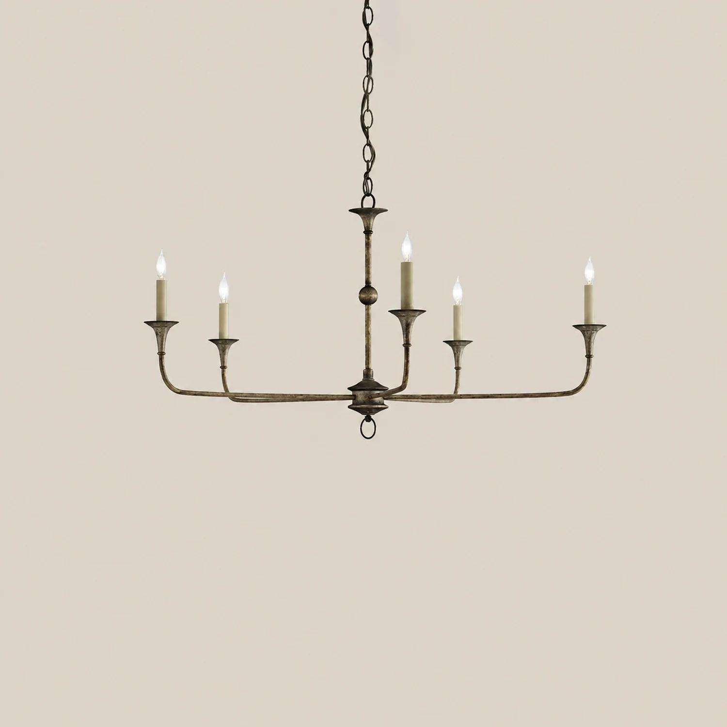 Elongated  Antique Chandelier - Lumpaz