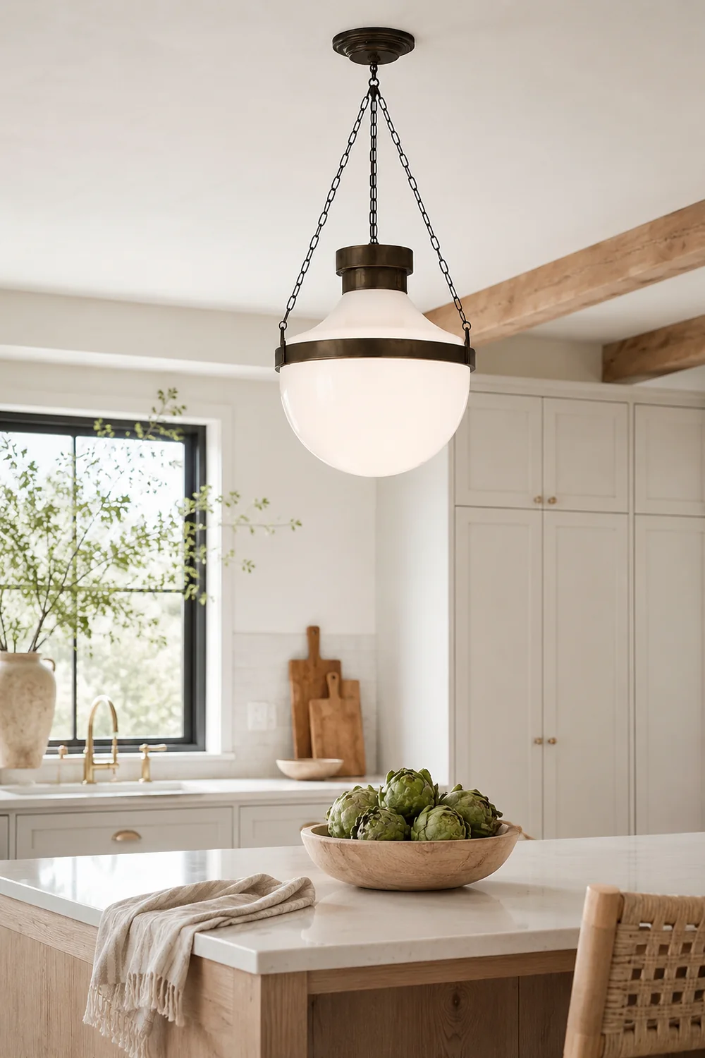 Modern Schoolhouse Lantern Pendant Lamp - Lumpaz