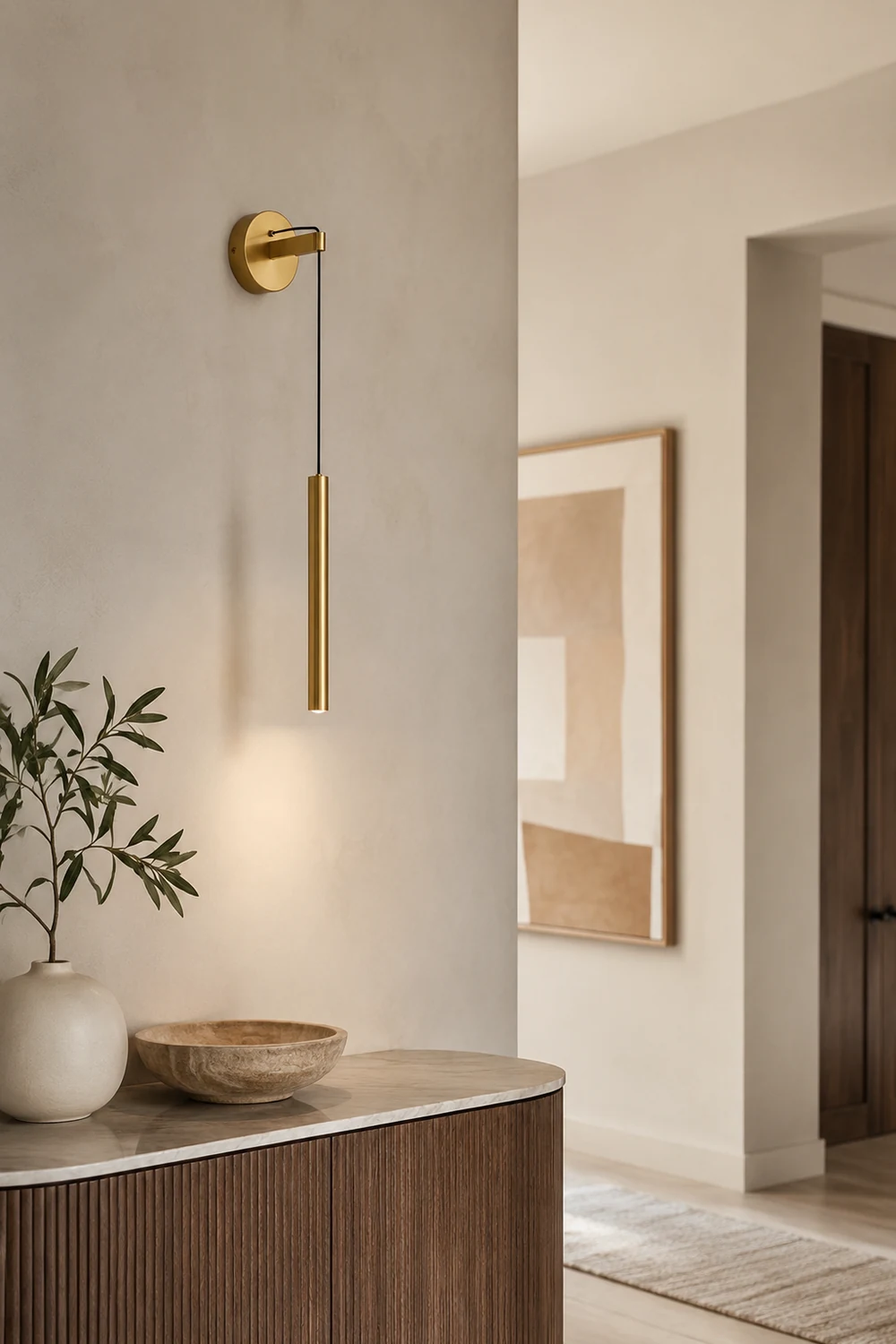 Brass Line Wall Sconce - Lumpaz