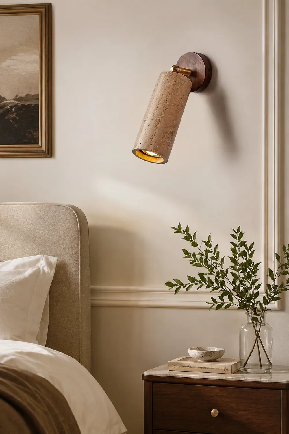 Mireille Modern Rustic Pivot Wall Lamp - Lumpaz