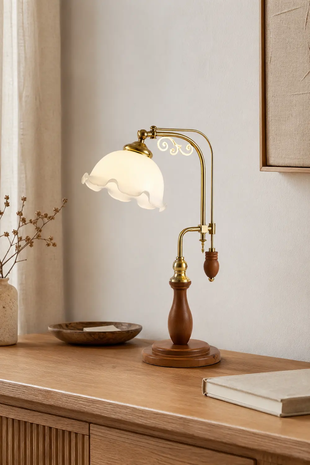 Arch Curves Table Lamp - Lumpaz