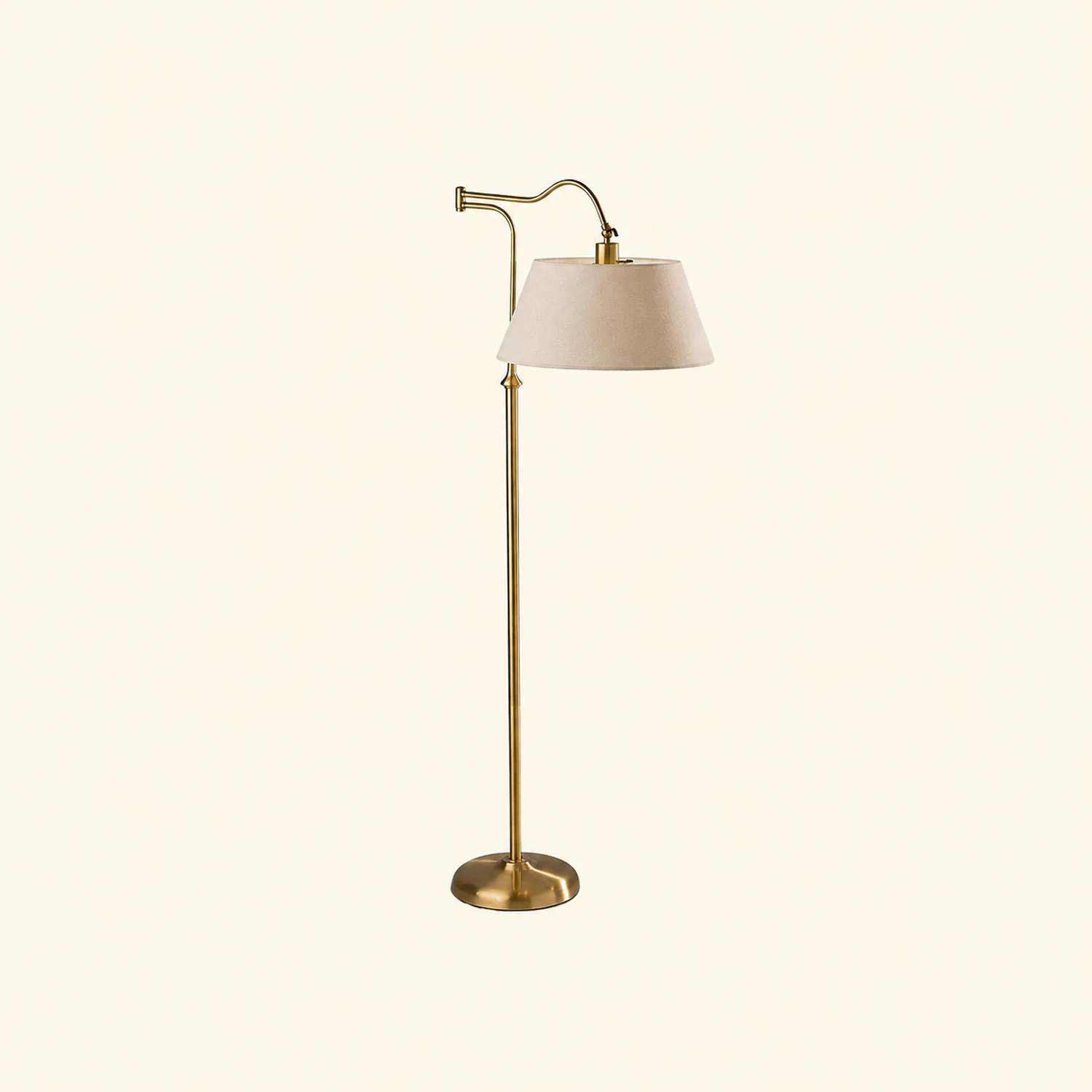 Adesso 3349-26 Rodeo Linen Floor Lamp - Lumpaz