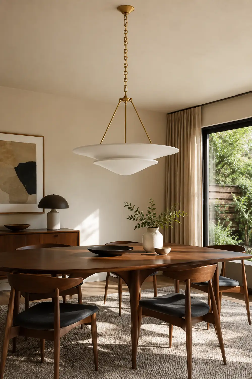 Mollino Large Multi-Layered Plaster Chandelier - Lumpaz