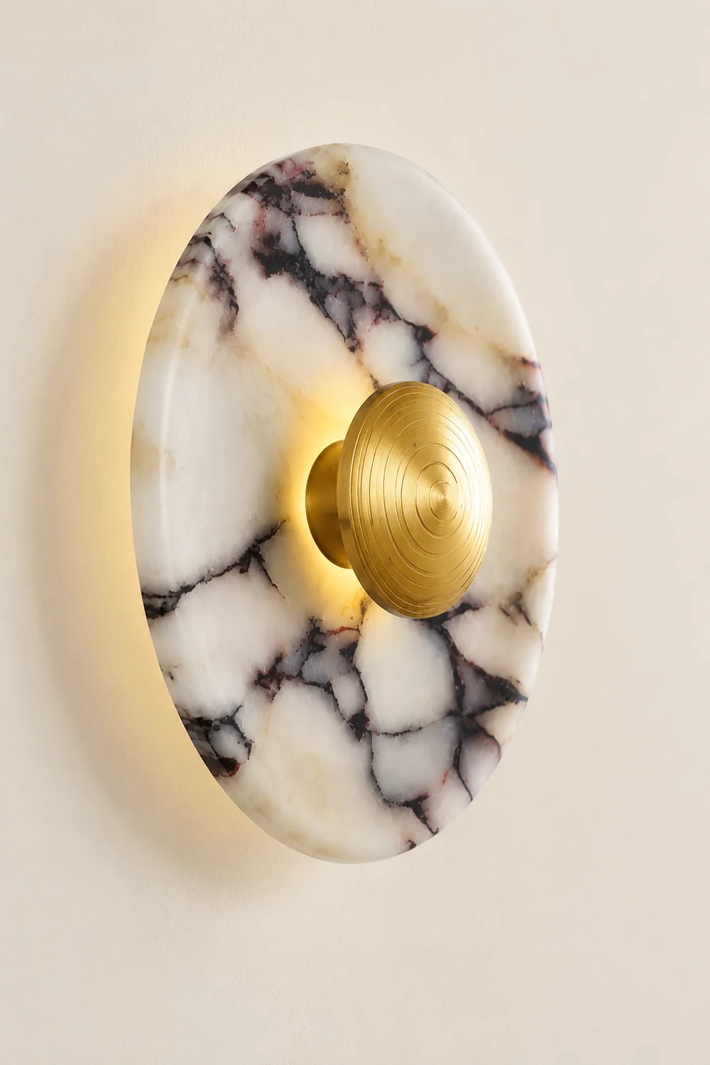Bulgari round wall lamp - Lumpaz