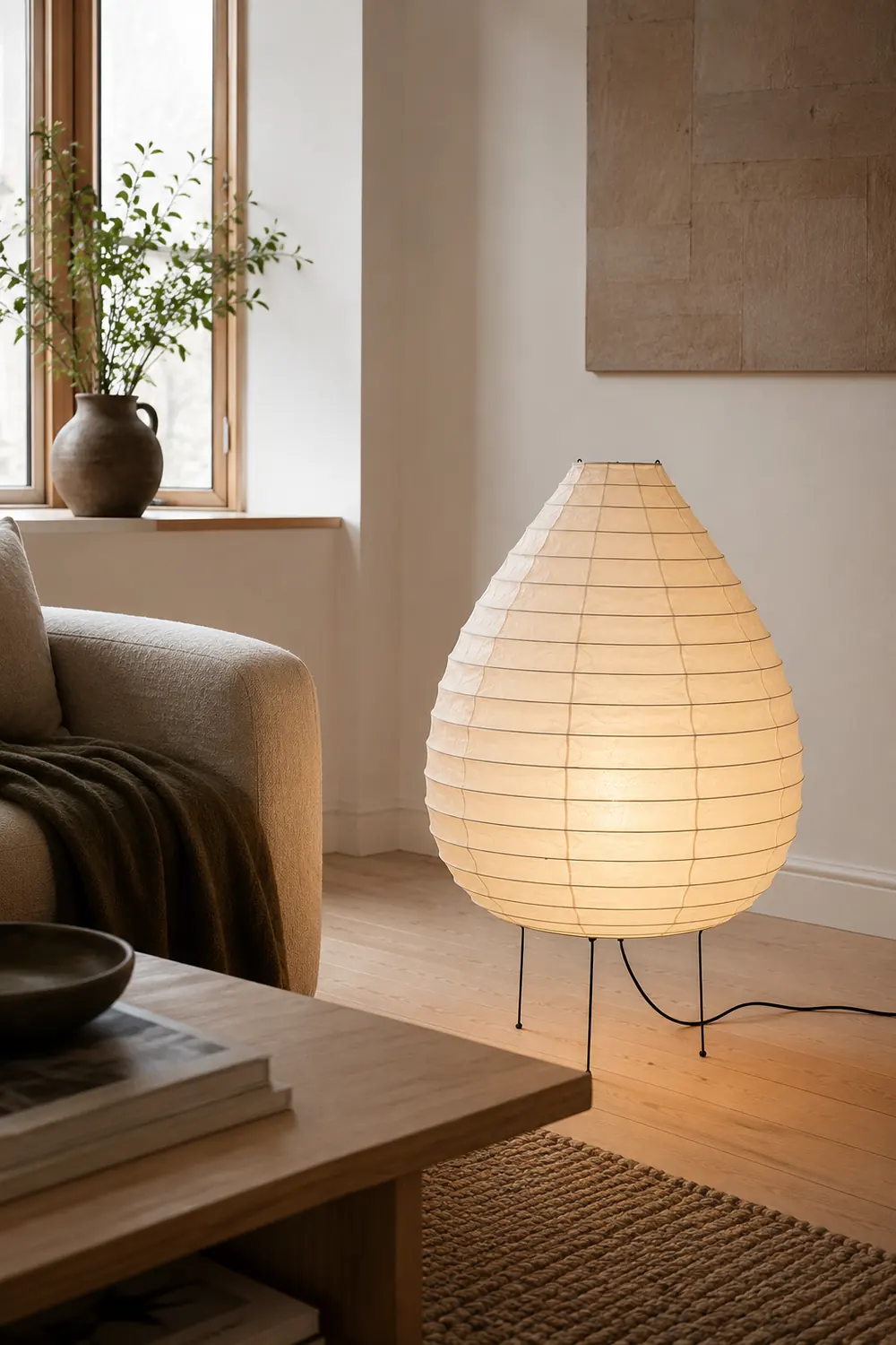Akari 23N Floor Lamp - Lumpaz
