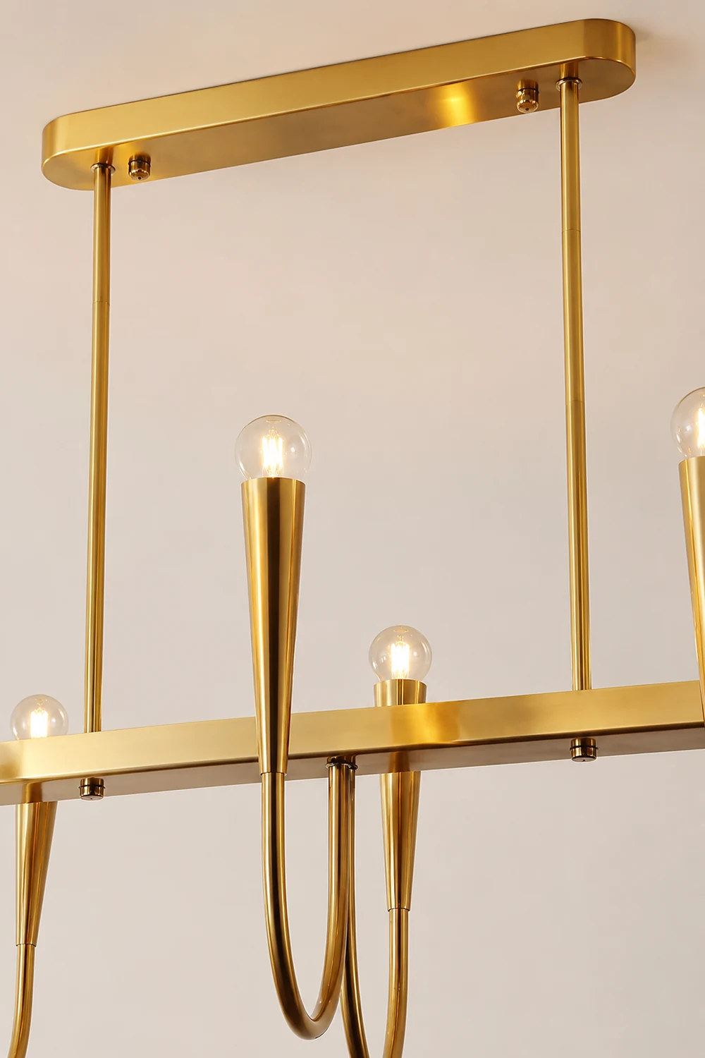Symphony rectangular chandelier - Lumpaz