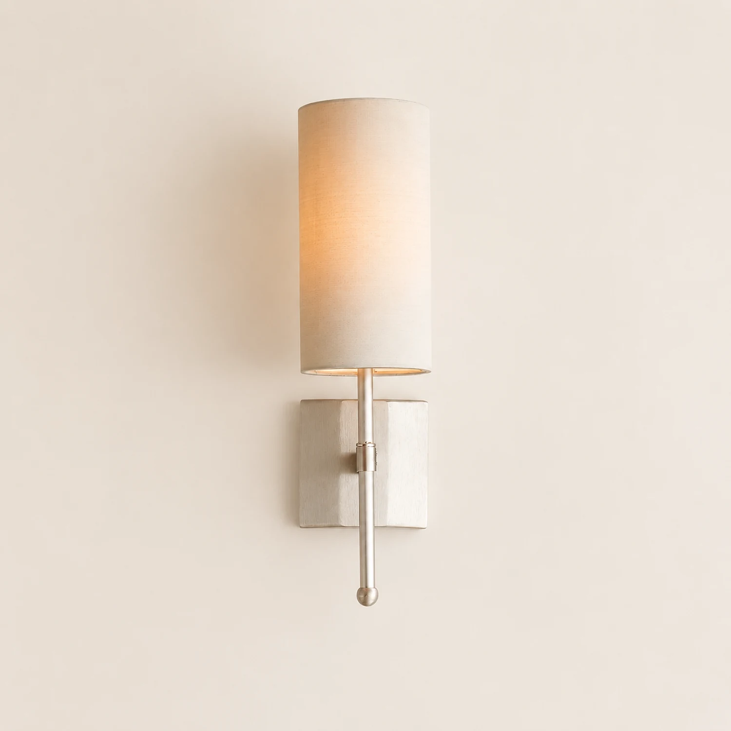 Silk Double Rod Brass Wall Lamp - Lumpaz