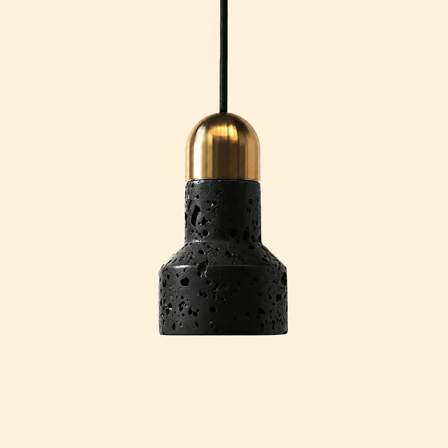 Volcanic Rock Textured Pendant Lamp - Lumpaz